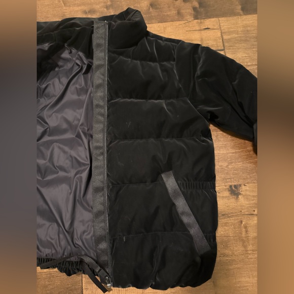 Athleta Black Puffer Jacket - Picture 3 of 9